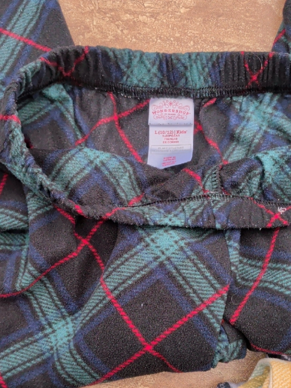 Wondershop Kids Mixed Pajama Bottoms - Red, Black, Gray, Green, Yellow - Picture 2 of 7